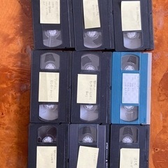 ビデオテープ　VHS 15本セット