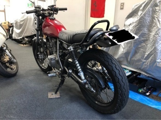 【成約御礼】近隣配送無料！ 整備済み！ キャブ カスタム グラストラッカー 250 cc 赤 カスタム 成約御礼】近隣配送無料！ 整備済み！ キャブ カスタム グラス