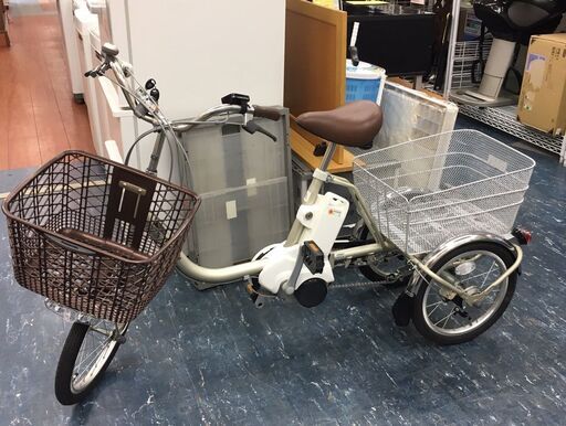 Panasonic　パナソニック　ビビライフ電動アシスト自転車　チタンシルバー
