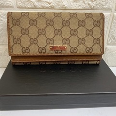 GUCCI グッチ　キャンパス　長財布　お譲りします