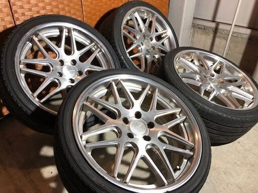 WORK GPOSIS 19×8.5J 19×9.5J 5/114.3 YOKOHAMA ECOS 245/35/R19 89W 275/30/R19 92W
