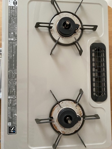 ガステーブル リンナイ Rinnai RT3NJH ベージュ 2019年製 LP／プロパン