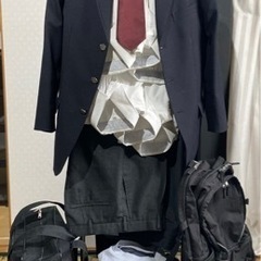 【ネット決済・配送可】日大習志野高校　男子制服/体操服一式 18...