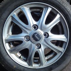 155/65R13 アルミホイール4本セット➂