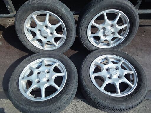 155/65R13 三菱 純正アルミホイール4本セット