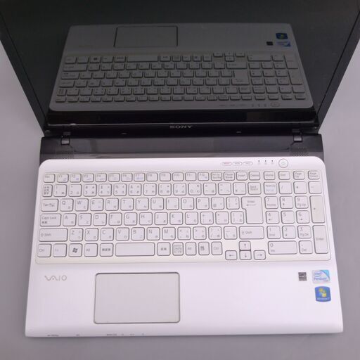 新品高速SSD Wi-Fi有 ノートパソコン 15.5型 SONY SVE15113FJW 中古美