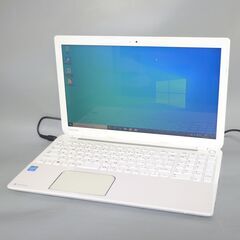 新品高速SSD Wi-Fi有 ノートパソコン 15.6型 東芝 T553/37JW 中古美品