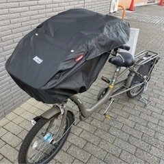 【電動機能なし】子供乗せ自転車(前チャイルドシート)　ふらっか〜ずシュシュ