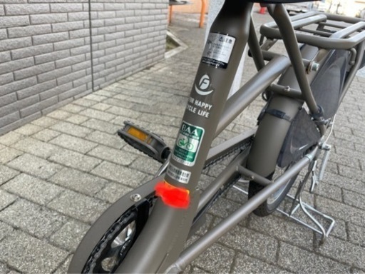 【電動機能なし】子供乗せ自転車(前チャイルドシート) ふらっか〜ずシュシュ