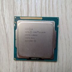 CPU　CORE　I5-3470