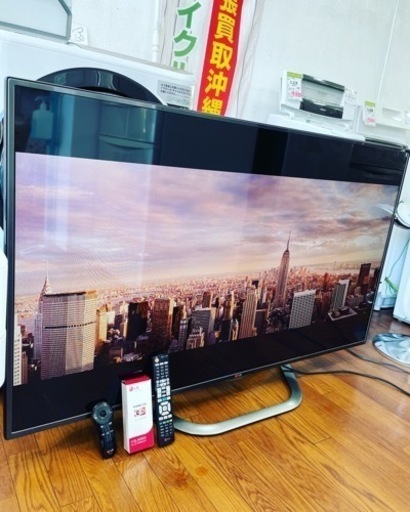 送料・設置込み 3Dグラス2本付き液晶テレビ 60型 LG 2013年