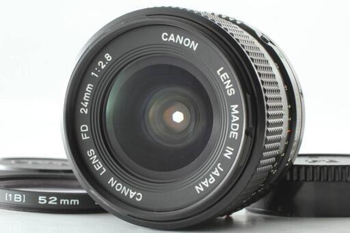 【美品】Canon New FD NFD 24mm f/2.8 レンズ