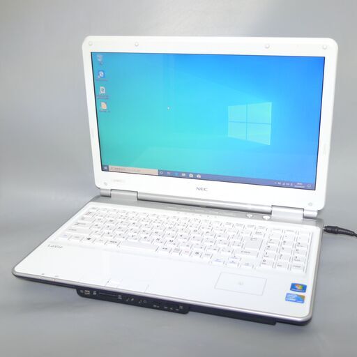 大容量HDD-640G Wi-Fi有 ノートパソコン 15.6型 NEC PC-LL750CS6W 中古良品 Core i5 4GB Blu-ray 無線LAN Windows10 Office 即使用可