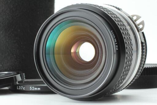 【美品】Nikon NIKKOR 24mm F2 Ai レンズ ソフトケース付き