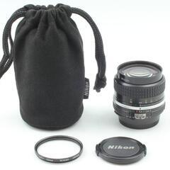 美品】Nikon NIKKOR 24mm F2 Ai レンズ ソフトケース付き