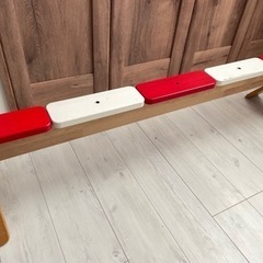 IKEA 平均台　廃盤　赤白　おしゃれ　小学校受験
