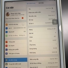 iPad Mini 3 16GB Sim フリー 極美品 (値下げ！)