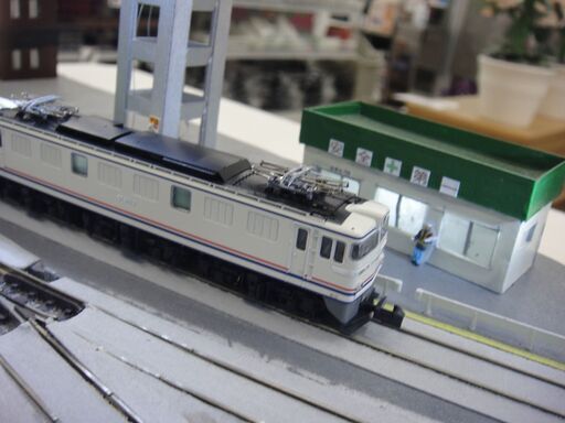 Nゲージ JR貨物機関庫セット ハンドメイド品【モノ市場安城店】41 Nゲージ JR貨物機関庫セット ハンドメイド品【モノ市場安城店】41