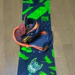 スノーボード、バインディング2点セット