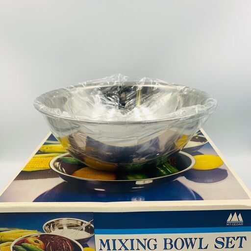 ミキシングボールセット 大中小３個セット ボウル 重ね収納 キッチン用品 Infohachi 大分の調理器具 調理用ボール の中古あげます 譲ります ジモティーで不用品の処分