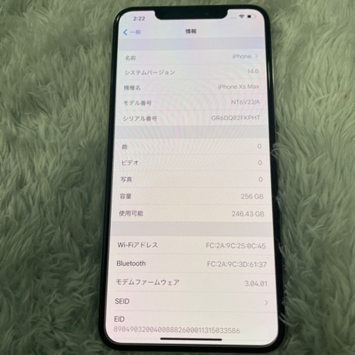 iPhone Xs Max (必ず内容確認下さい！！)