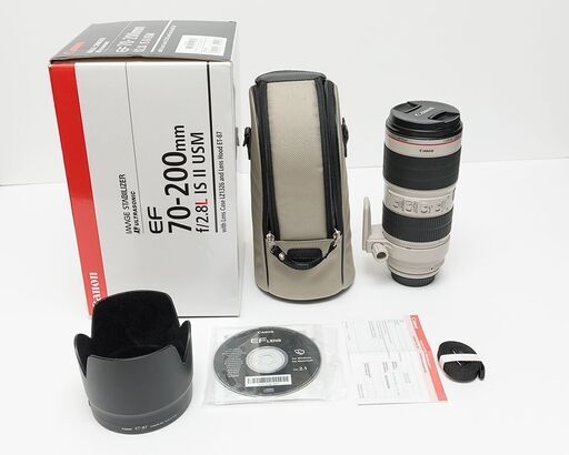 Canon キヤノンEF 70-200mm f/2.8L IS Ⅱ USM レンズ B+W F-Pro MRC 77mm UV filter.