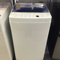 中古の洗濯機　ハイアール　JW-C45CK　2018年製です。