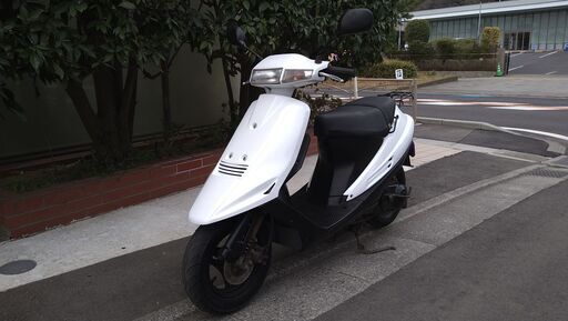 スズキ　アドレスV100　中古実動美車　バッテリー新品済み　他新品交換部品多数　ナンバー登録書類有