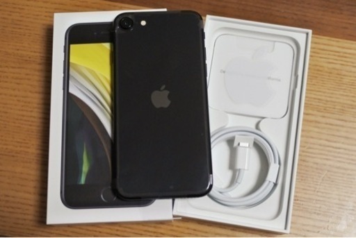 未使用 SIMロック解除済みiPhone SE 64G ブラック 【公式通販】