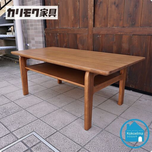karimoku(カリモク家具)のオーク材を使用したT16350センターテーブル 