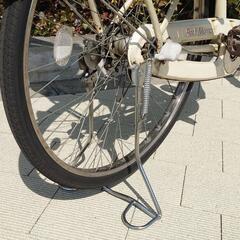 子供乗せ自転車　3人乗り　26インチ　あさひ　Petit maman　アイボリー