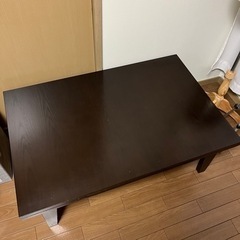 【ネット決済】リビングテーブル 伸長式テーブル