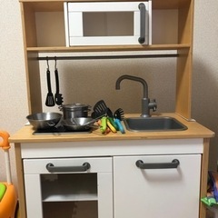 IKEA キッチン　おもちゃ　調理器具付き　値下げ中