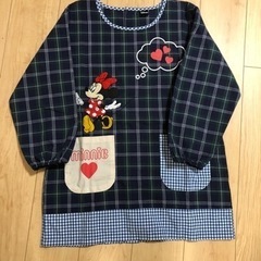 【美品】保育士　スモック　割烹着　ミニー