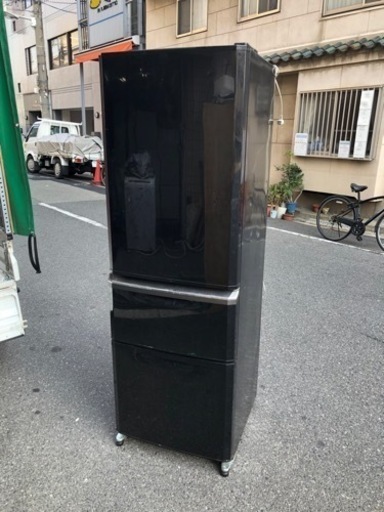 三菱370L冷蔵庫⁉️大阪市内配達設置無料⭕️保証付き