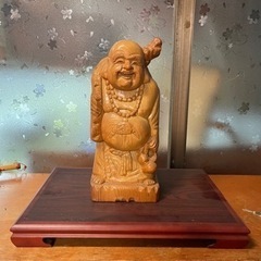 恵比寿さんの置物 (えびすさん、七福神)