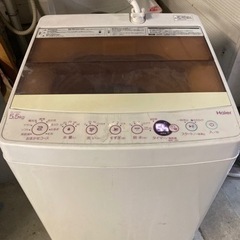 ハイアール 全自動洗濯機 JW-C55CK ピンク2018年製　...