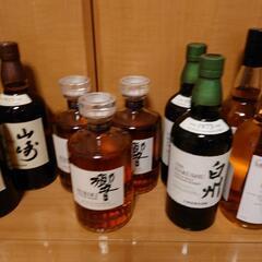 サントリー響、山崎、白州、イチローズ、ラフロイグ