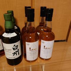 サントリー響、山崎、白州、イチローズ、ラフロイグ