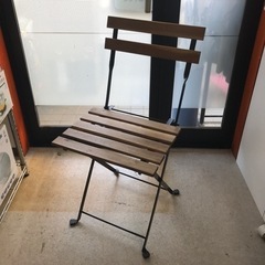 IKEA 屋外用　おりたたみ椅子