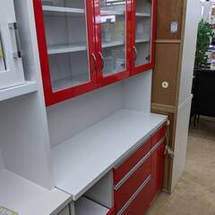 お値下げ致しました！！】3面レンジボード キッチン収納 収納家具 