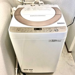 SHARP 洗濯機 ES-KS70T