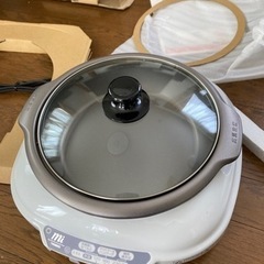 新品未使用☆電気グリル鍋☆取引中