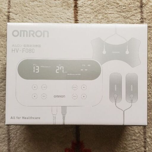 OMRON　低周波治療器　HV-F080 未使用品