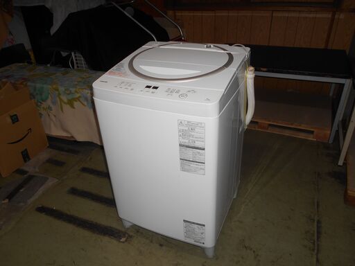 ★中古美品★簡易清掃済　TOSHIBA 東芝 全自動洗濯機 マジックドラム AW-9SD5 9㎏ S-DDモーター 風乾燥 ecoモード