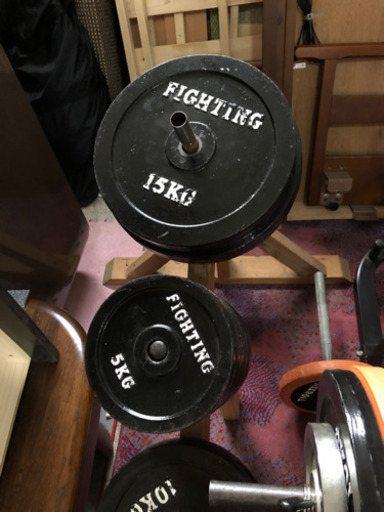 ベンチプレス‼️バーベル❗️筋トレ、体力強化に✨