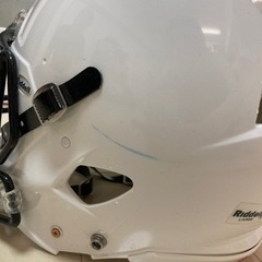 【配送可能】アメフト RIDDELL ヘルメット L チンスト フェイスガード 付き