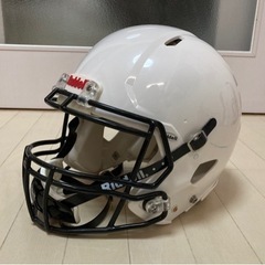 【配送可能】アメフト RIDDELL ヘルメット L チンスト フェイスガード 付き