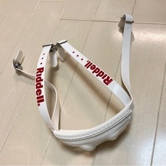 【配送可能】アメフト RIDDELL ヘルメット L チンスト フェイスガード 付き