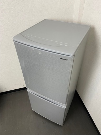 激安 2019年製 限定大セール‼️SHARP 2ドア冷蔵庫SJ-D14E-S